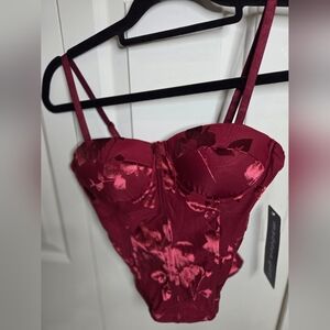 Discovery Burgundy Floral Camisole